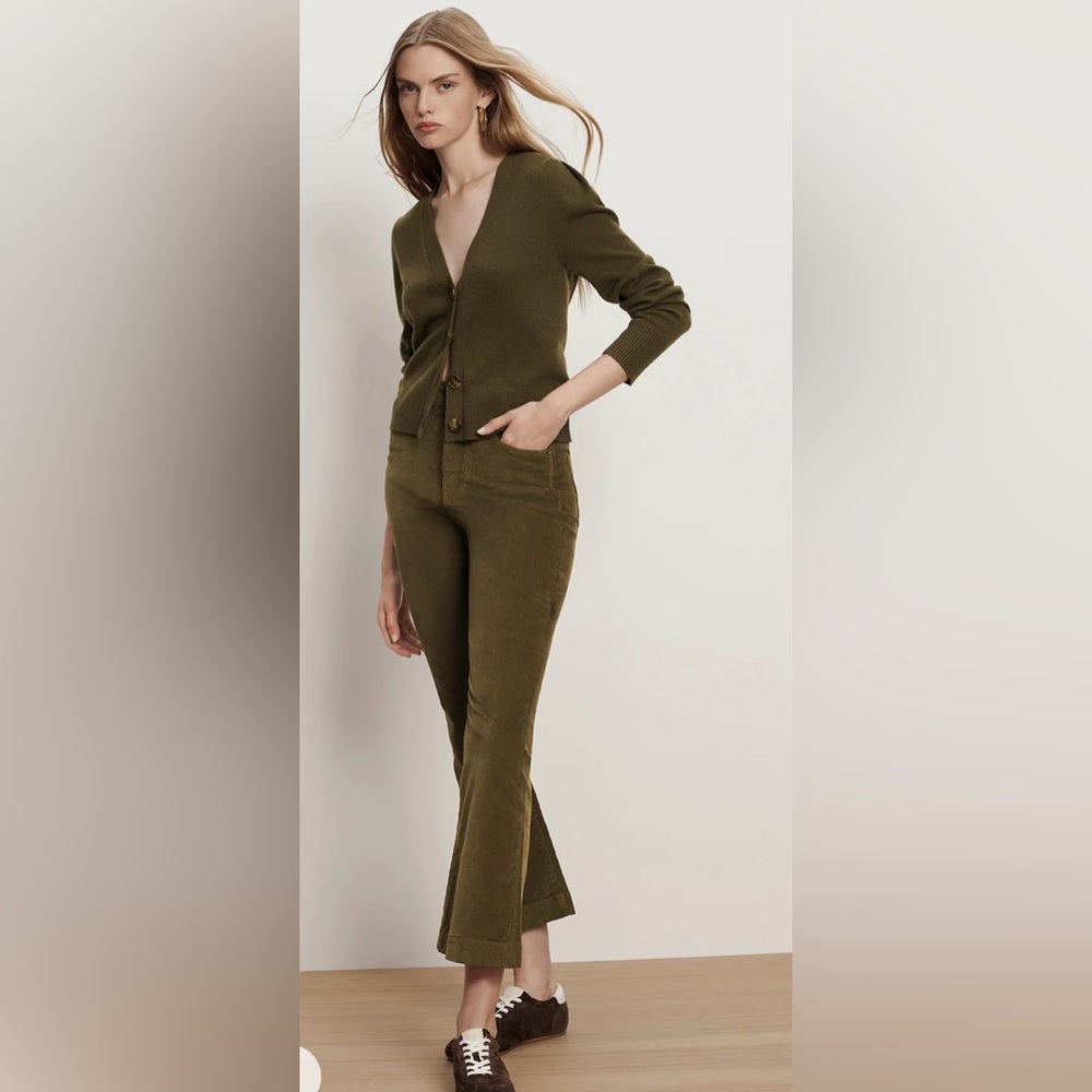 Veronica Beard Carson Ankle Flare Jean